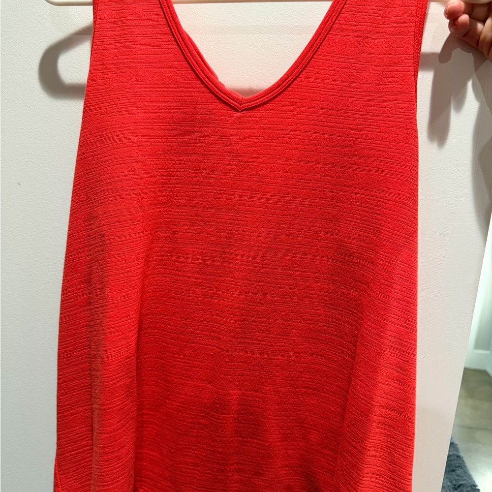 Freely Red Sleeveless Women's Top